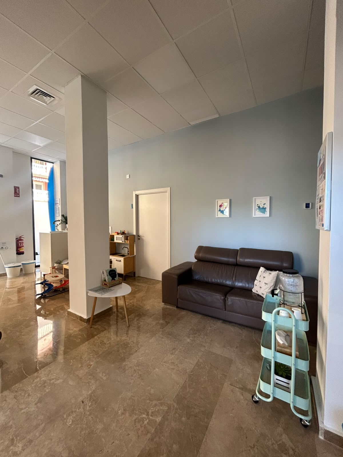 Sala de espera de la Clínica Blumm